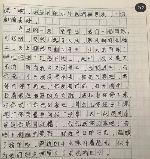 一颗用心善待他人的种子（无私付出）